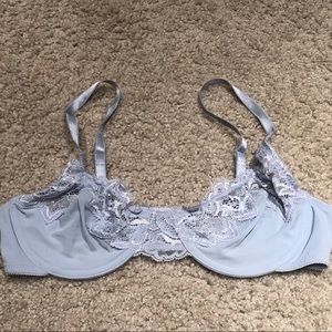 Sexy light blue lace Calvin Klein Bra 34B - new